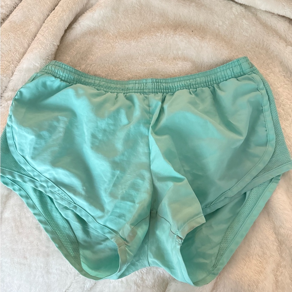 Derek Heart Turquoise Athletic Shorts